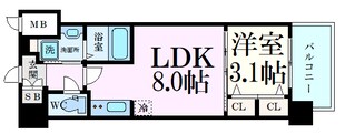 S-RESIDENCE国泰寺町一丁目の物件間取画像